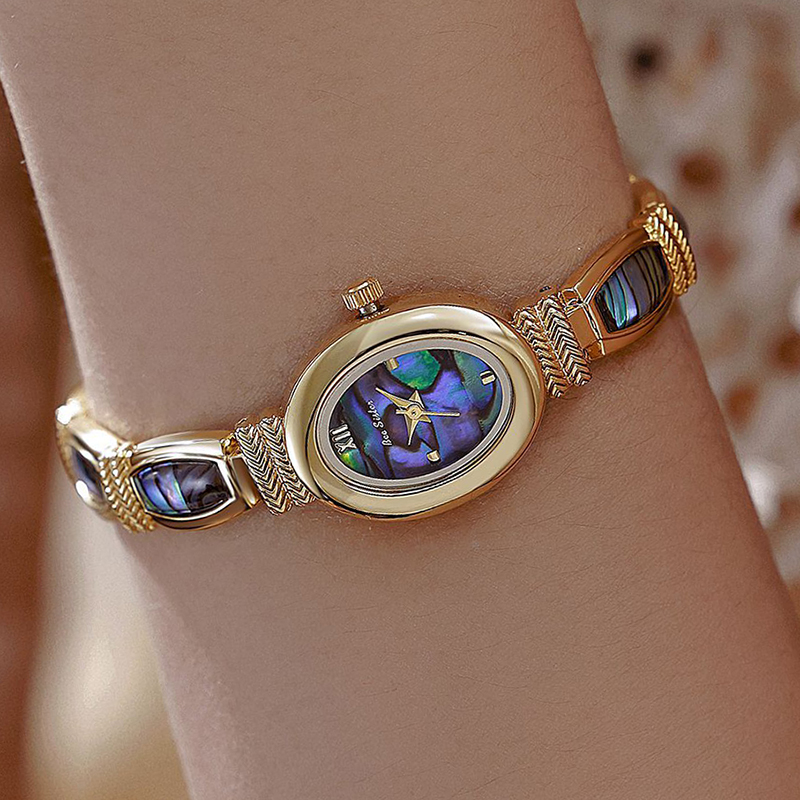 นาฬิกาข้อมือผู้หญิง หน้าปัดรูป - Luxury Zone บทวิจารณ์และราคา
